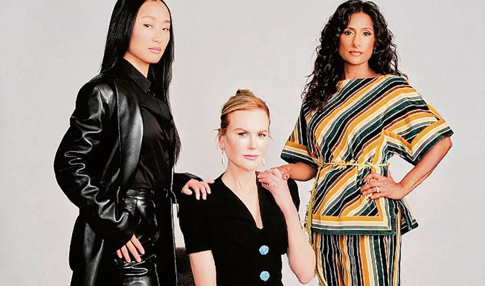 Nicole Kidman, Sarayu Blue y Ji-young Yoo, protagonizan 'Expatriadas', historia que ocurre en Hong Kong. Foto: difusión