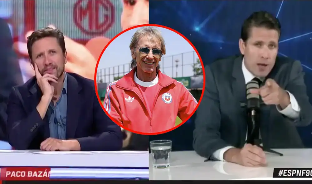 Ricardo Gareca estuvo al mando de la selección peruana durante 7 años. Foto: composición LR/ESPN/Selección chilena