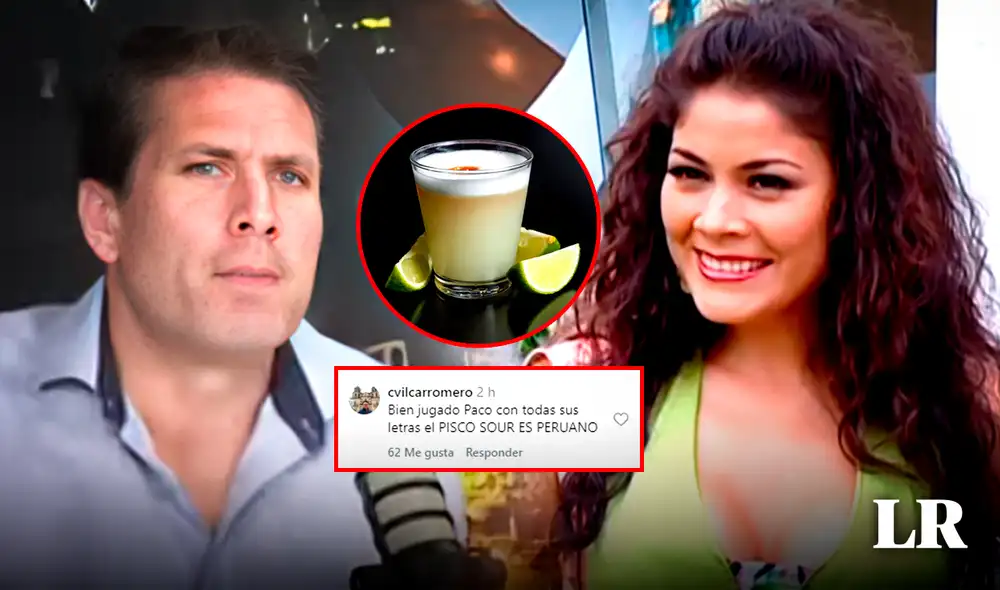 Giacomo Bocchio y Claudia Serpa brindaron también su apoyo al periodista. foto: composición La República / Gerson Cardoso