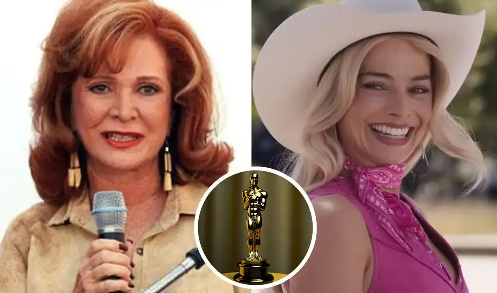 Bárbara Handler felicita al elenco de 'Barbie' por la nominación al Oscar. Foto: captura de YouTube