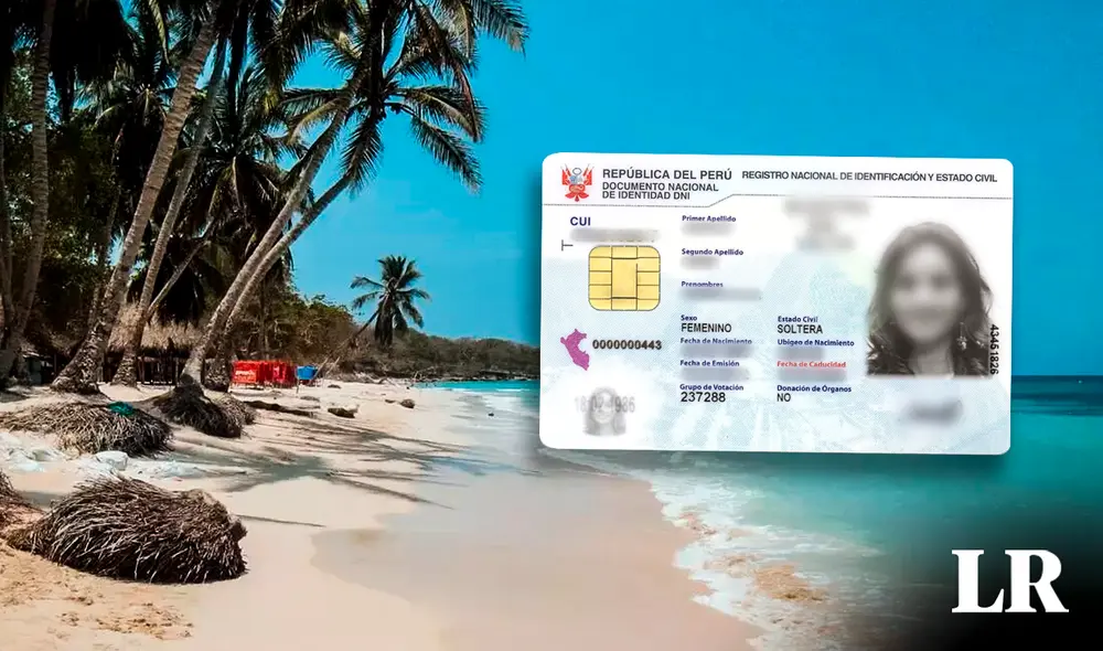 La famosa playa de Cartegena, uno de los destinos que puedes visitar solo con tu DNI. Foto: composición LR - Fabrizio Oviedo