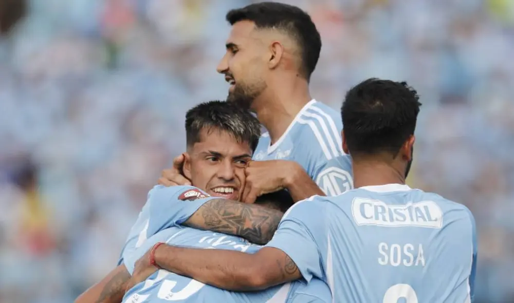 Los celestes debutaron en el Torneo Apertura con una goleada sobre el elenco tarmeño. Foto: La República/Luis Jiménez