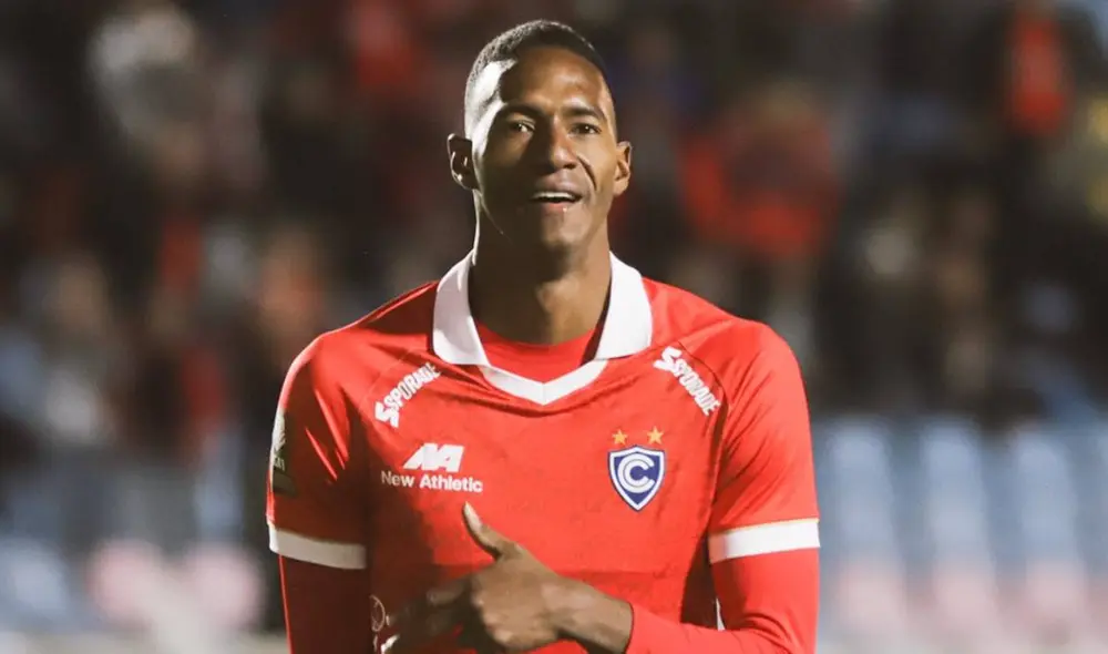 Abdiel Ayarza anotó el único tanto del encuentro con el que ganó Cienciano. Foto: Liga 1