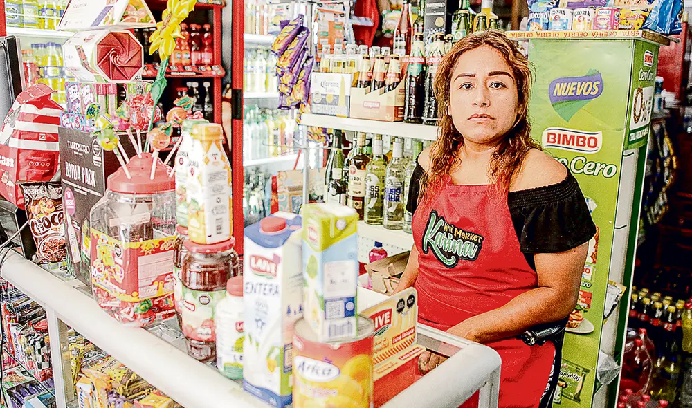 Víctima. A comienzos de año, la señora Karina sufrió dos asaltos en una semana. Foto: John Reyes/La República