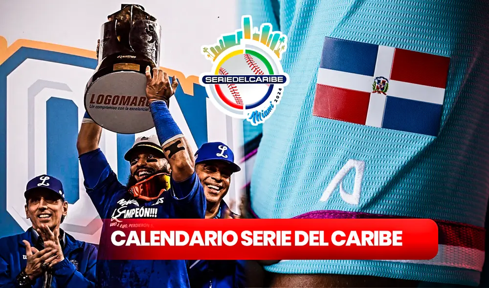 Los Tigres del Licey debutarán contra el representante de Venezuela, según indica su calendario para la Serie del Caribe 2024 de Miami. Foto: composición LR/Licey/Lidom