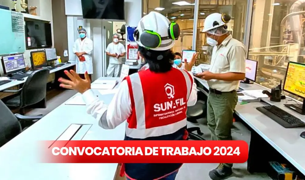 Sunafil ofrece 11 vacantes a los que se puede postular el 5 y 6 de febrero. Foto: composición LR/Andina Sunafil ofrece 11 vacantes a los que se puede postular el 5 y 6 de febrero. Foto: composición LR/Andina