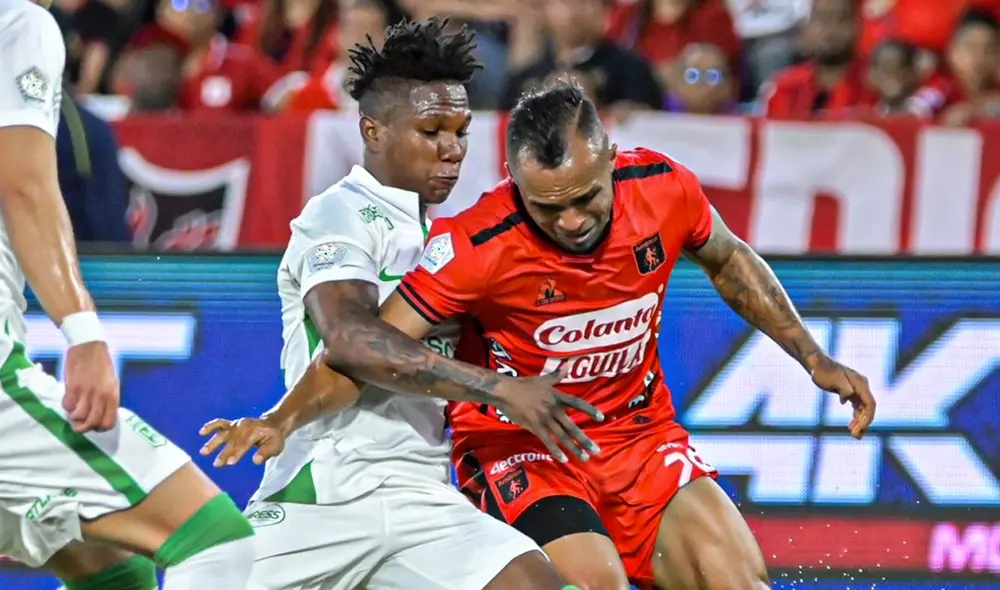 América de Cali y Atlético Nacional se enfrentaron en el Pascual Guerrero. Foto: América de Cali América de Cali y Atlético Nacional se enfrentaron en el Pascual Guerrero. Foto: América de Cali