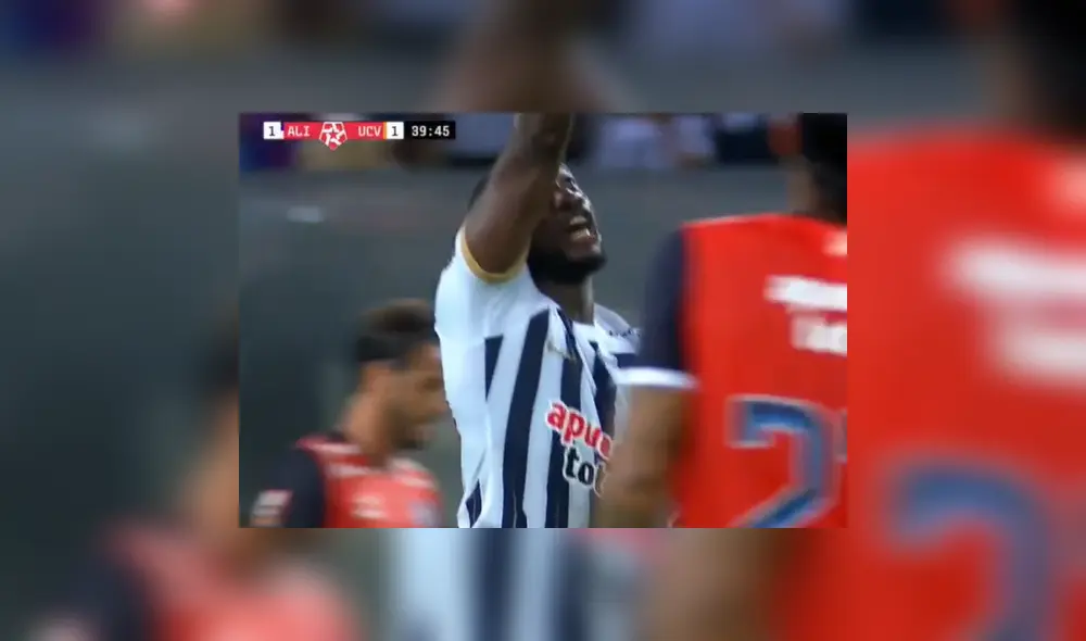 Cecilio Waterman es el primer centroamericano en anotar con Alianza Lima. Foto: captura de L1 Max