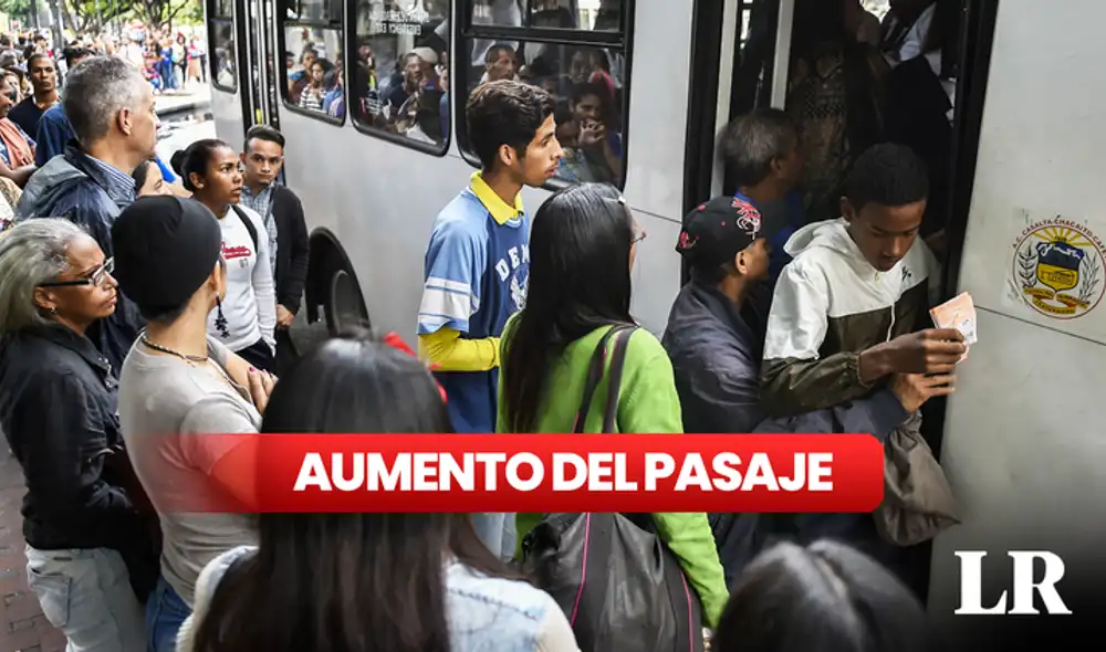 Aumento del pasaje del transporte público en Venezuela es la solicitud del gremio de transportistas. ¿Qué se sabe hasta ahora? Foto: composición LR/AFP Aumento del pasaje del transporte público en Venezuela es la solicitud del gremio de transportistas. ¿Qué se sabe hasta ahora? Foto: composición LR/AFP