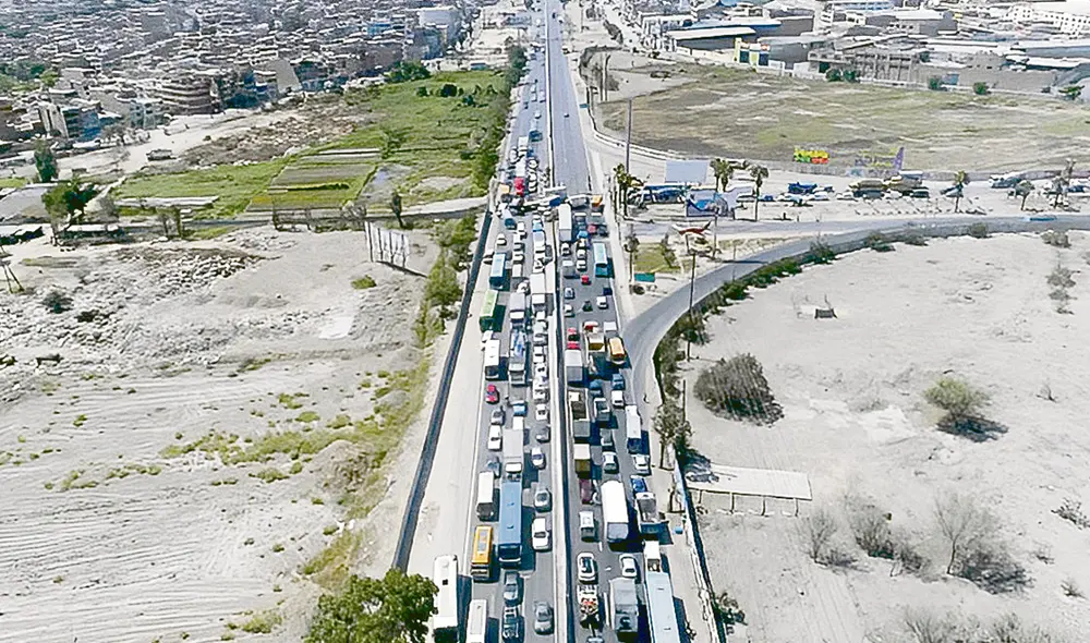 Obras del intercambio vial Canta Callao no avanzan por el incumplimiento de la MML. Foto: difusión Obras del intercambio vial Canta Callao no avanzan por el incumplimiento de la MML. Foto: difusión
