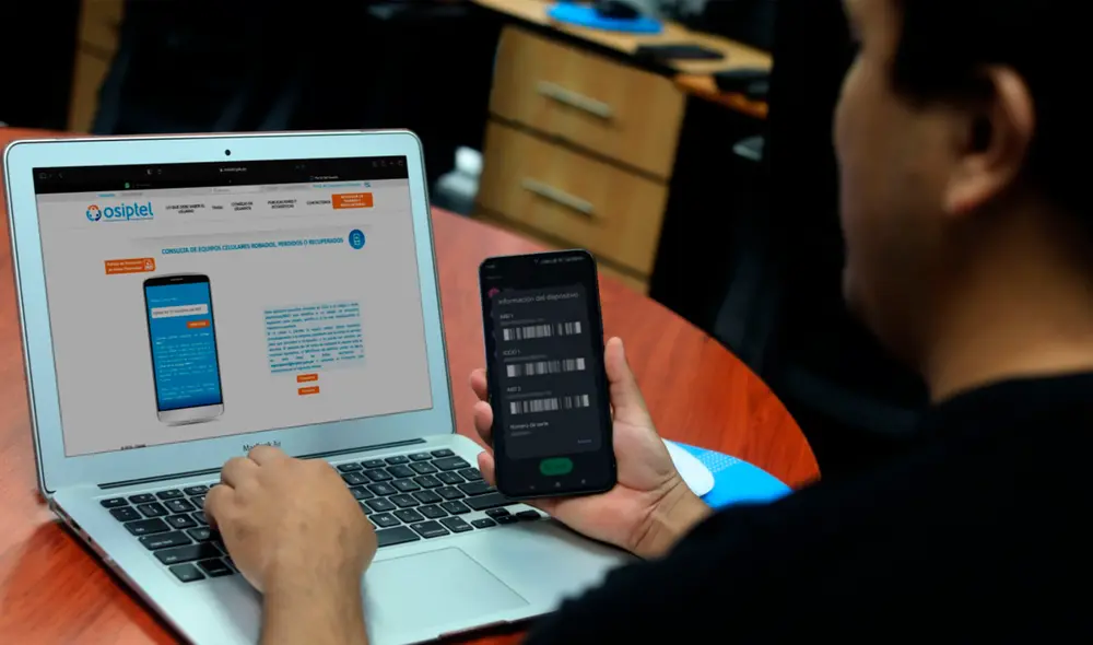 Osiptel recomienda revisar el estado del IMEI al adquirir un equipo de segunda mano. Foto: Osiptel