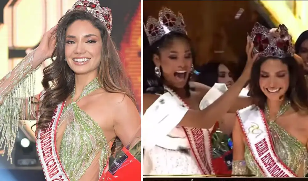 Maricielo Gamarra se convirtió en la sucesora de Arlette Rujel, quien ganó este concurso en el periodo 2022-2023. Foto: composición LR/Instagram/Organización Miss Perú - Video: Instagram/Organización Miss Perú