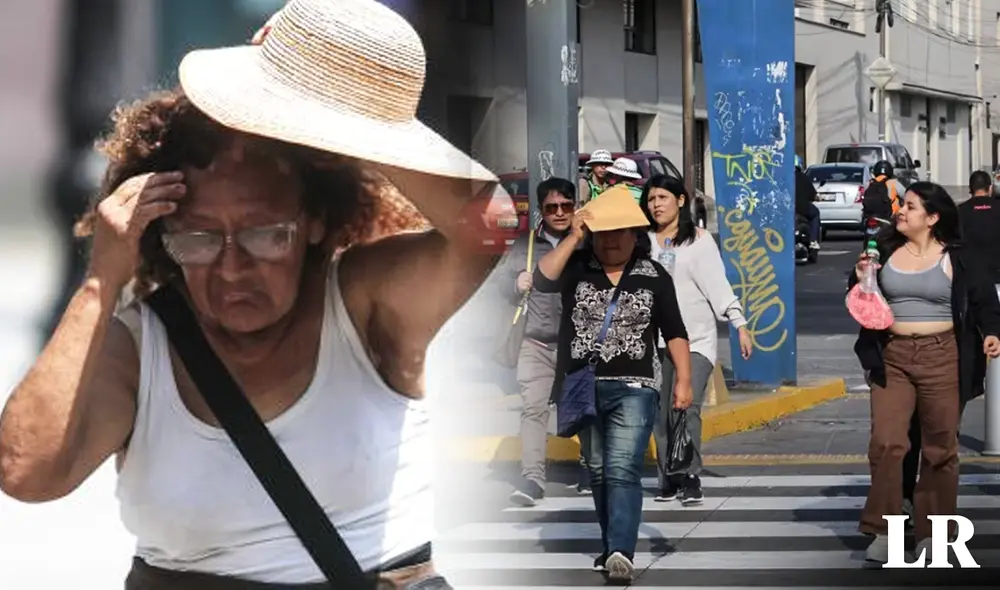 Conoce cómo cuidar tu salud frente al calor extremo en Lima. Foto: composición de Fabrizio Oviedo/La República/Andina