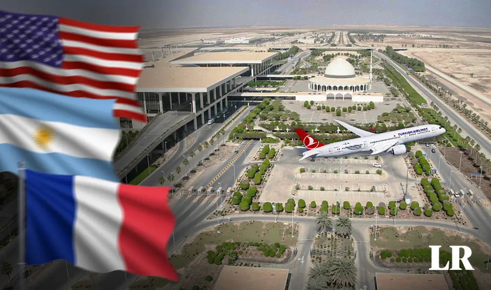 Se tiene previsto que el aeropuerto King Fahd aloje hasta 120 millones de viajeros al año para el 2030. Foto: composición de Jazmin Ceras/Xataka