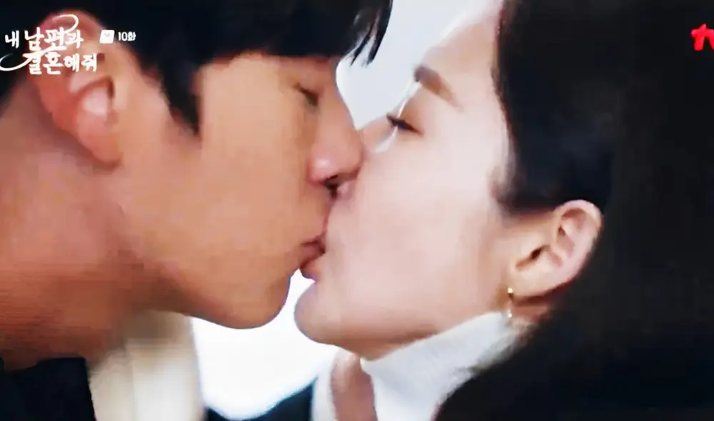 'Cásate con mi esposo', protagonizado por Park Min Young y Na In Woo. Foto: captura LR/tvN