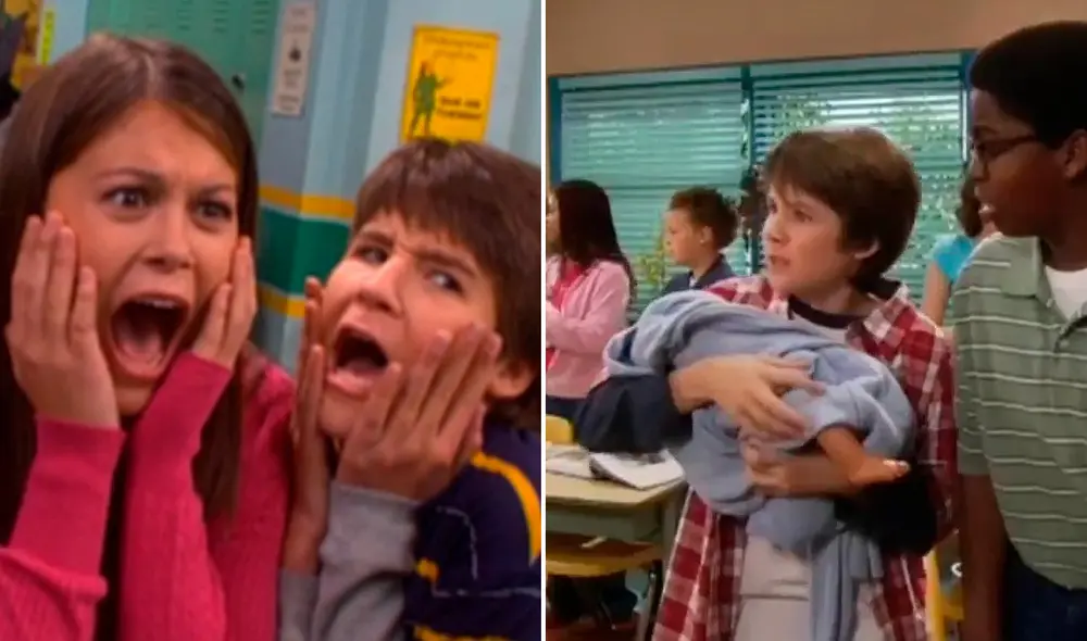 Devon Werkheiser y Lindsey Shaw protagonizaron ‘El Manual de Ned’ desde el 2004 hasta el 2007. Foto: composición LR/Nickelodeon