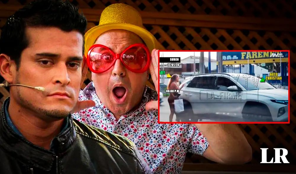 Christian Domínguez mantenía una relación de 4 años con Pamela Franco cuando se difundió su ampay con Mary Moncada. Foto: Composición LR de Gerson Cardoso/Captura ATV