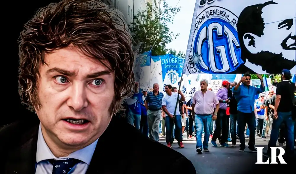 En respuesta al fallo de la Cámara del Trabajo, Javier Milei expresó su desacuerdo y defensa de la reforma laboral. Foto: composición de Fabrizio Oviedo/La República/La Nación