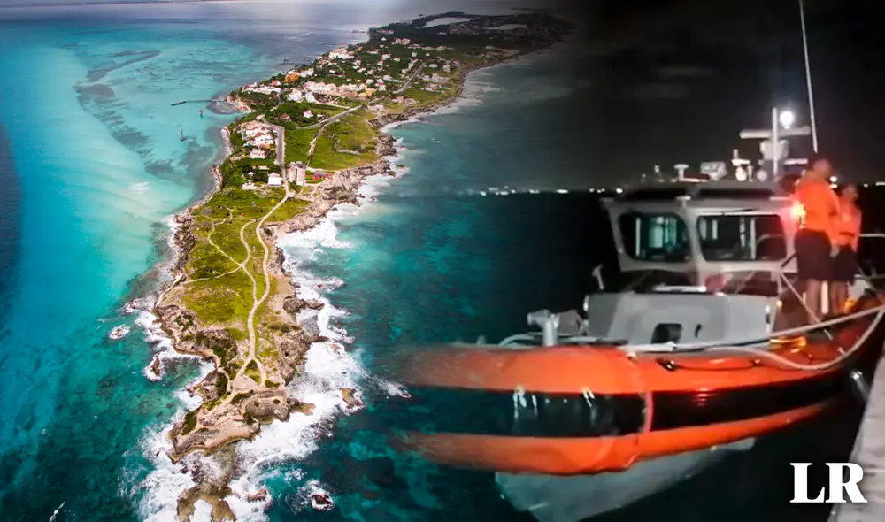 El naufragio dejó cuatro víctimas mortales. Foto: composición LR/Caribe mexicano/X