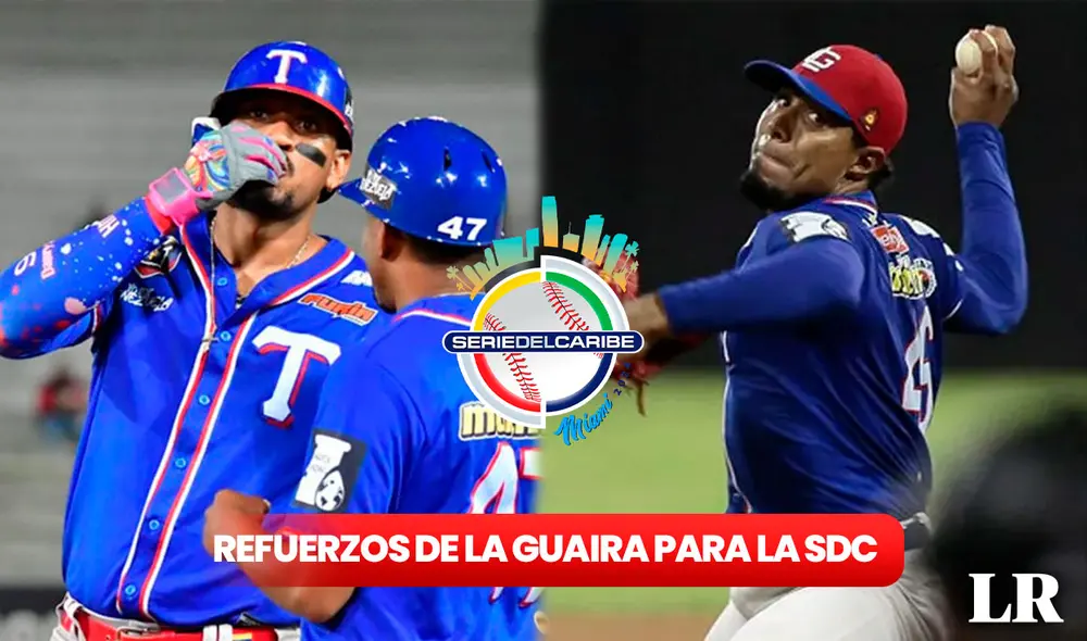 Los Tiburones de La Guaira quieren el primer título de su historia en la Serie del Caribe. Foto: composición LR / Tiburones de La Guaira / LVBP Los Tiburones de La Guaira quieren el primer título de su historia en la Serie del Caribe. Foto: composición LR / Tiburones de La Guaira / LVBP