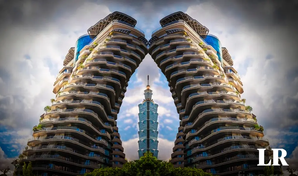 Esta arquitectura sostenible se encuentra en el corazón de Asia. Foto: composición LR/Taiwan News