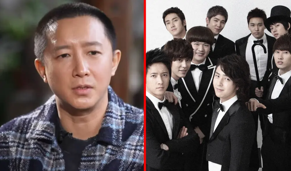 El cantante chino Hangeng debutó como miembro de SUPER JUNIOR en 2005. Foto: composición LR/SM/PhoenixTV
