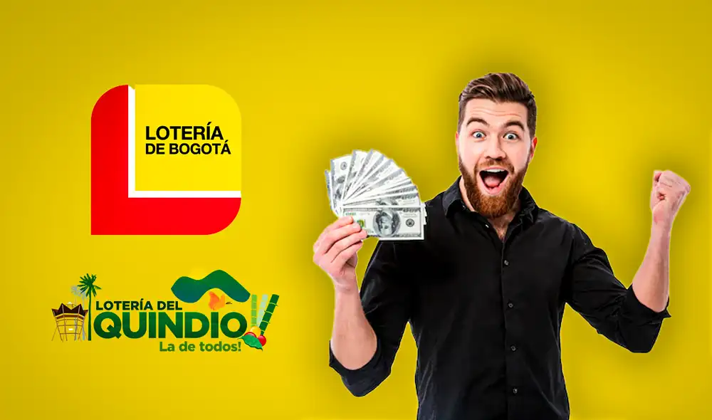 Resultados de la Lotería de Bogotá y de la Lotería del Quindío del jueves 1 de febrero: números ganadores. Foto: composición LR/Lotería Colombia