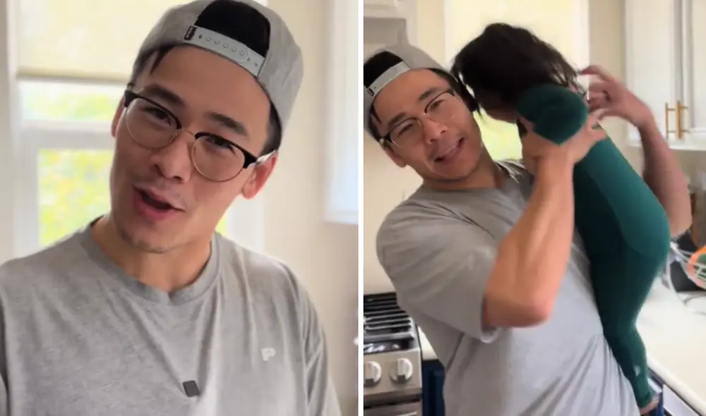 La familia de ingenieros mencionó que su hija tiene 2 años. Foto: composición LR/TikTok/@lafamiliahung