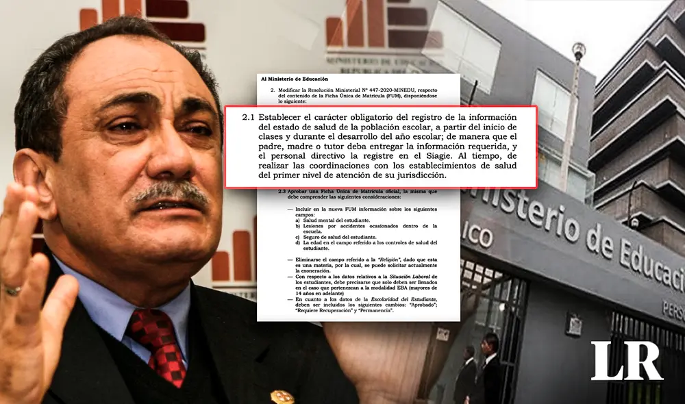 Recomendación aún no ha sido oficializada por el Minedu. Foto: composición de Fabrizio Oviedo/La República/Andina