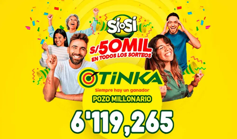 Sigue el sorteo de La Tinka en La República. Foto: Intralot Sigue el sorteo de La Tinka en La República. Foto: Intralot