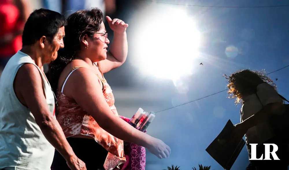 Sensación de calor seguirá siendo "muy alta". Foto: composición Fabrizio Oviedo/LR/Difusión