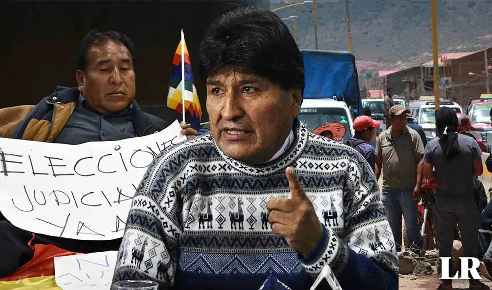 Evo Morales no puede para participar en las elecciones presidenciales en Bolivia de 2025. Foto: composición LR/AFP Evo Morales no puede para participar en las elecciones presidenciales en Bolivia de 2025. Foto: composición LR/AFP