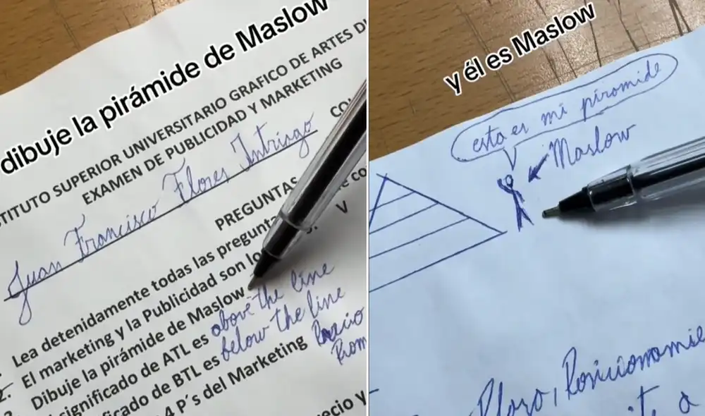 El video ha recibido comentarios positivos que respaldaron la respuesta del alumno. Foto: composición LR/captura de TikTok