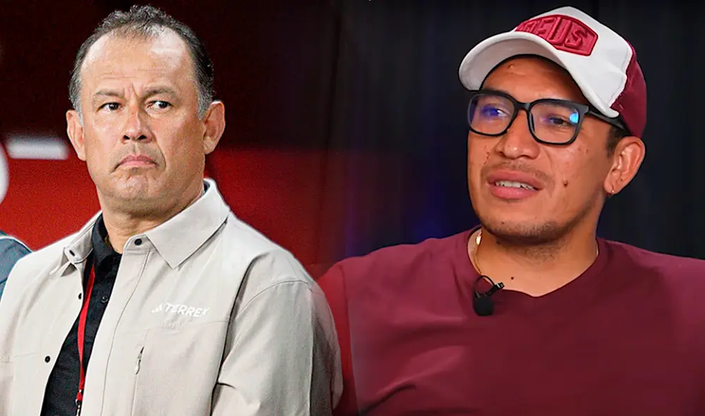 Juan Reynoso y Gary Correa protagonizaron el curioso episodio durante un Universitario vs. Juan Aurich. Foto: composición LR/'Cojo y Manco' Juan Reynoso y Gary Correa protagonizaron el curioso episodio durante un Universitario vs. Juan Aurich. Foto: composición LR/'Cojo y Manco'