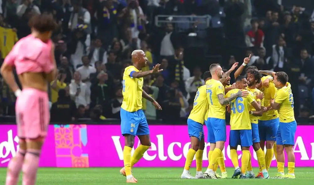 El cuadro árabe no tuvo piedad del Inter Miami y los goleó con un hat-trick de Talisca. Foto: Al Nassr El cuadro árabe no tuvo piedad del Inter Miami y los goleó con un hat-trick de Talisca. Foto: Al Nassr