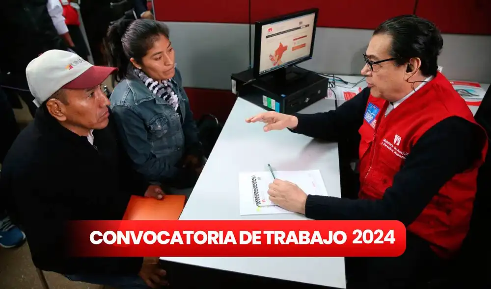El Minjus ofrece puestos para personas que han estudiado secretariado, computación, entre otros. Foto: composición LR/Andina