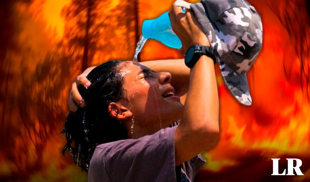 Chile superó las temperaturas registradas en el mes de enero durante los últimos 112 años con 36,7  °C. Foto: composición LR/Página12