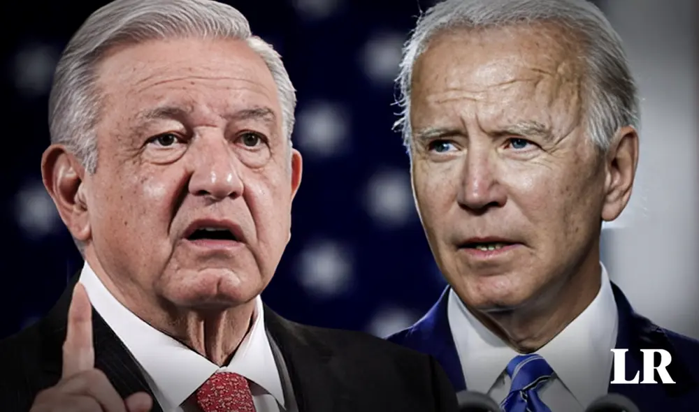 AMLO se dirigió al presidentr Joe Biden en su solicitud de disculpas. Foto: composición de Jazmin Ceras/La República/El País - Video: @SinEmbargoAlAire/YouTube