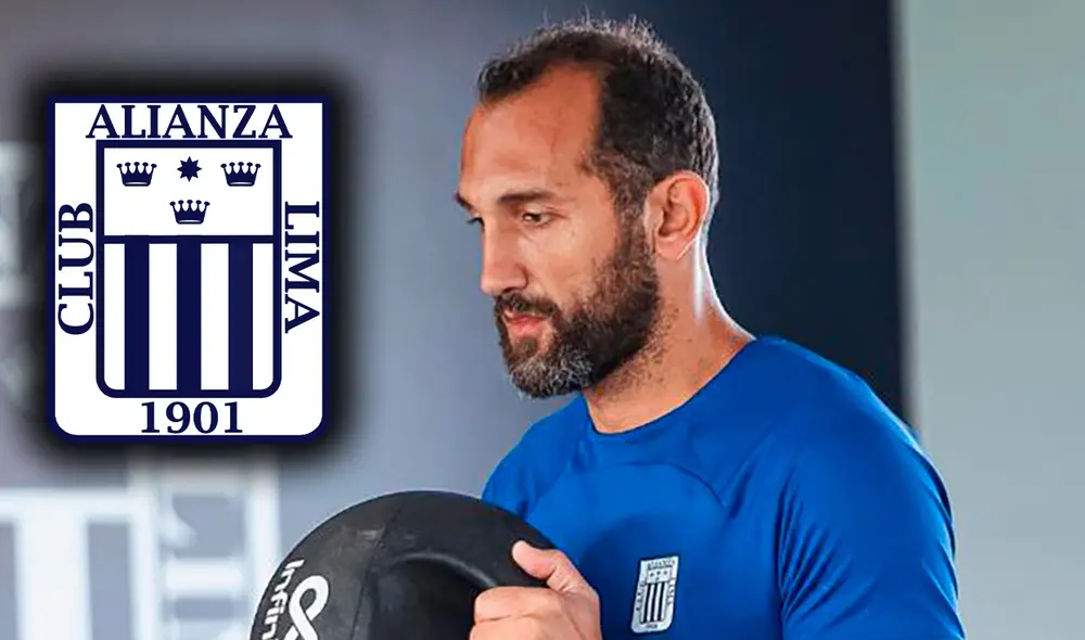 Hernán Barcos anotó su último gol con Alianza Lima en la última fecha del Torneo Clausura 2023. Foto: composición GLR/Alianza Lima