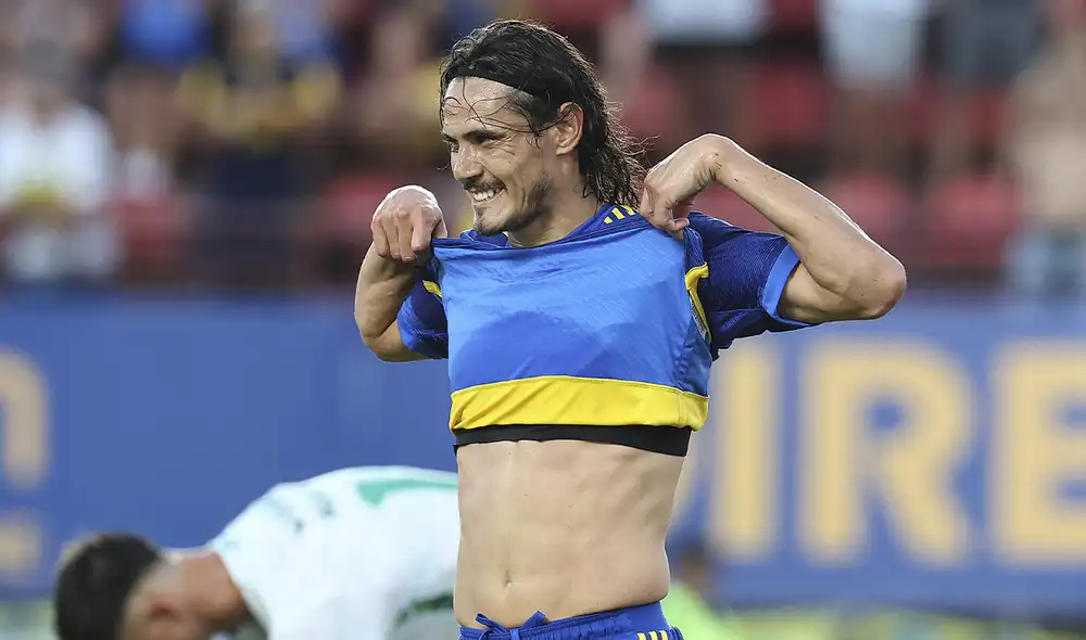 Edison Cavani fue titular en el partido de Boca Juniors contra Sarmiento. Foto: AFP Edison Cavani fue titular en el partido de Boca Juniors contra Sarmiento. Foto: AFP