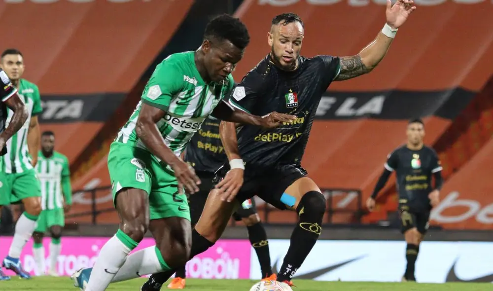 Atlético Nacional vs. Once Caldas jugaron en Medellín. Foto: Vizzor