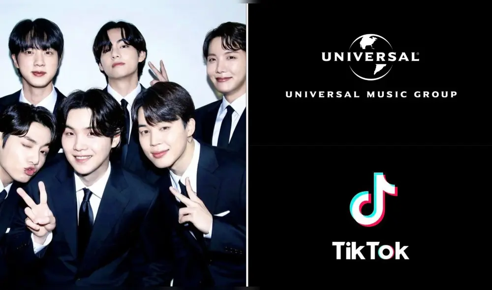 BTS, el grupo de k-pop, tiene más de 60 millones de seguidores en TikTok. Foto: composición LR/BIGHIT/UMG