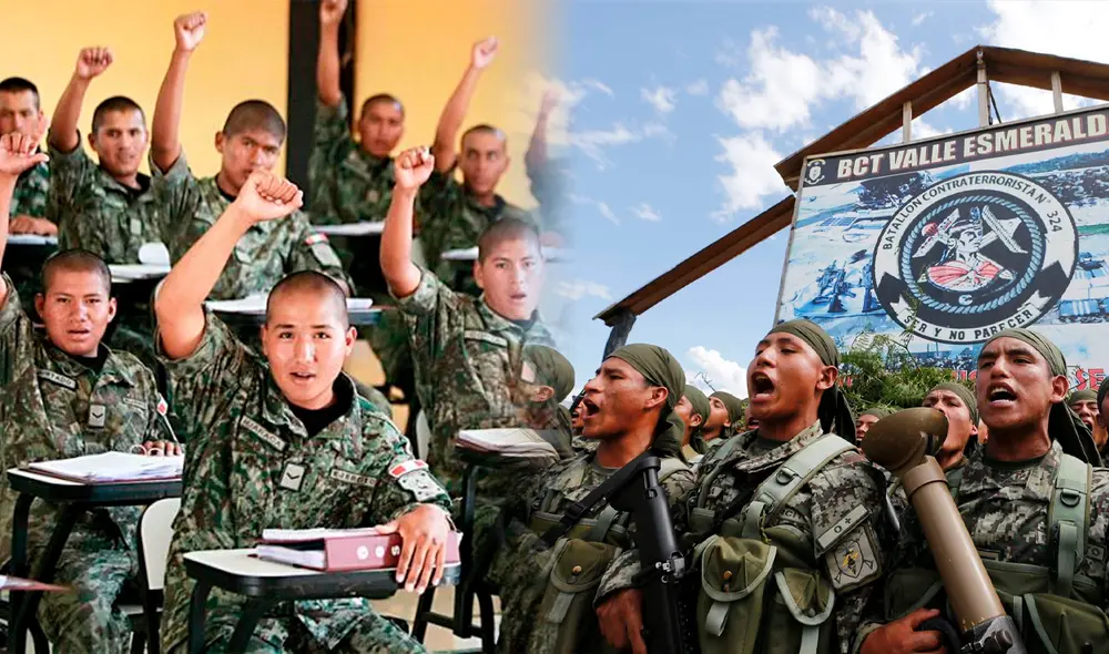 Entre junio y julio podrás postular al Servicio Militar Voluntario 2024. Foto: composición LR/Andina/difusión