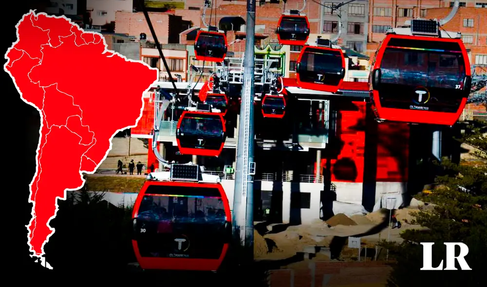 El principal beneficio de esta red de teleféricos ha sido la conexión entre dos ciudades consideradas entre las más altas del mundo. Foto: Composición LR/ MCB