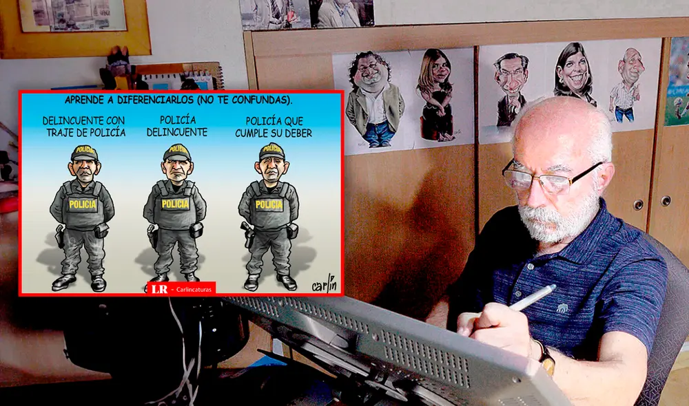 Respuesta ha generado un amplio respaldo hacia Carlín. Foto: composición Jazmín Ceras/LR Respuesta ha generado un amplio respaldo hacia Carlín. Foto: composición Jazmín Ceras/LR