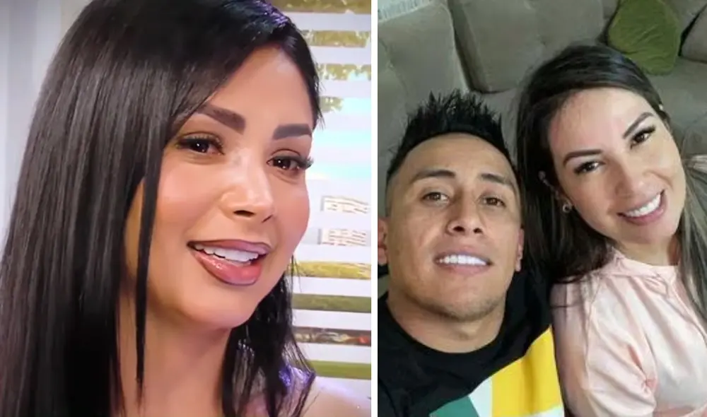 Pamela Franco salió al frente para responder a las acusaciones de usuarios en redes sociales. Foto: composición LR/América TV/Instagram/Christian Cueva - Video: Willax TV