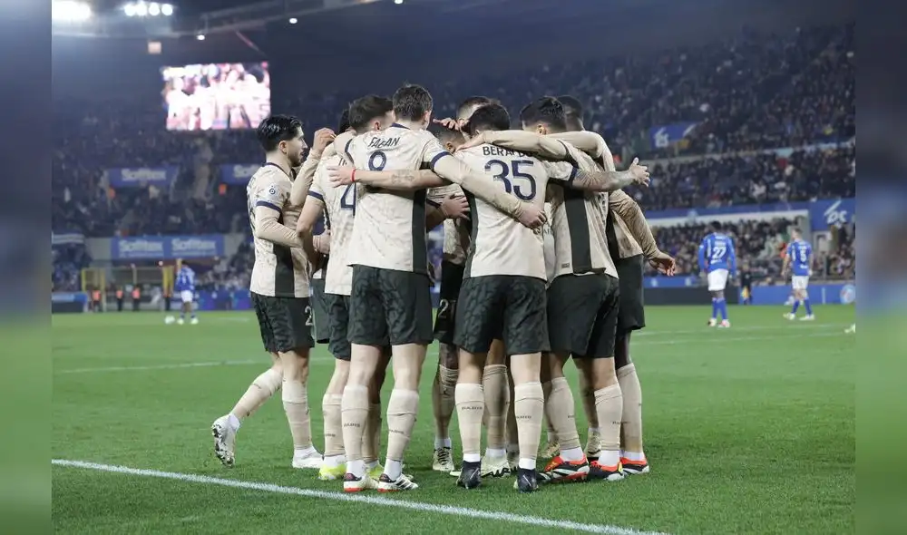 PSG se impuso ante Estrasburgo. Foto: X/PSG