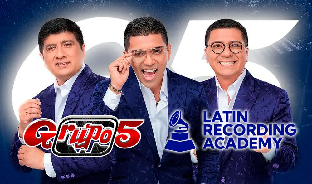 Grupo 5 dará tres conciertos en el Estadio Nacional. Foto: composición LR/Instagram/Grupo 5/Latin Grammy Grupo 5 dará tres conciertos en el Estadio Nacional. Foto: composición LR/Instagram/Grupo 5/Latin Grammy