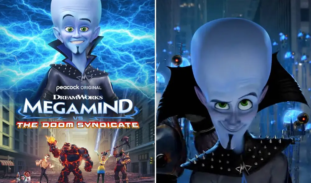 ‘Megamente 2’ llegará acompañado de una nueva serie protagonizada por el exvillano de Metro City. Foto: composición LR/Dreamworks