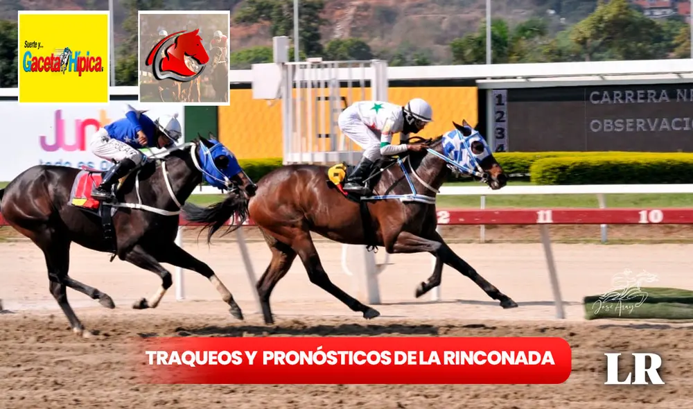 Este domingo 4 de febrero, el 5y6 de La Rinconada pagará un mínimo de US$300.000 al cuadro único con 6 aciertos. Foto: composición LR / INH / Gaceta Hípica / Fusión Hípica Este domingo 4 de febrero, el 5y6 de La Rinconada pagará un mínimo de US$300.000 al cuadro único con 6 aciertos. Foto: composición LR / INH / Gaceta Hípica / Fusión Hípica